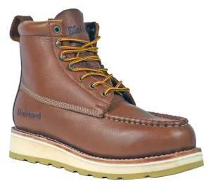 DieHard Mens Malibu Comp Toe Rust Leather Premium Tumbled Work Boots