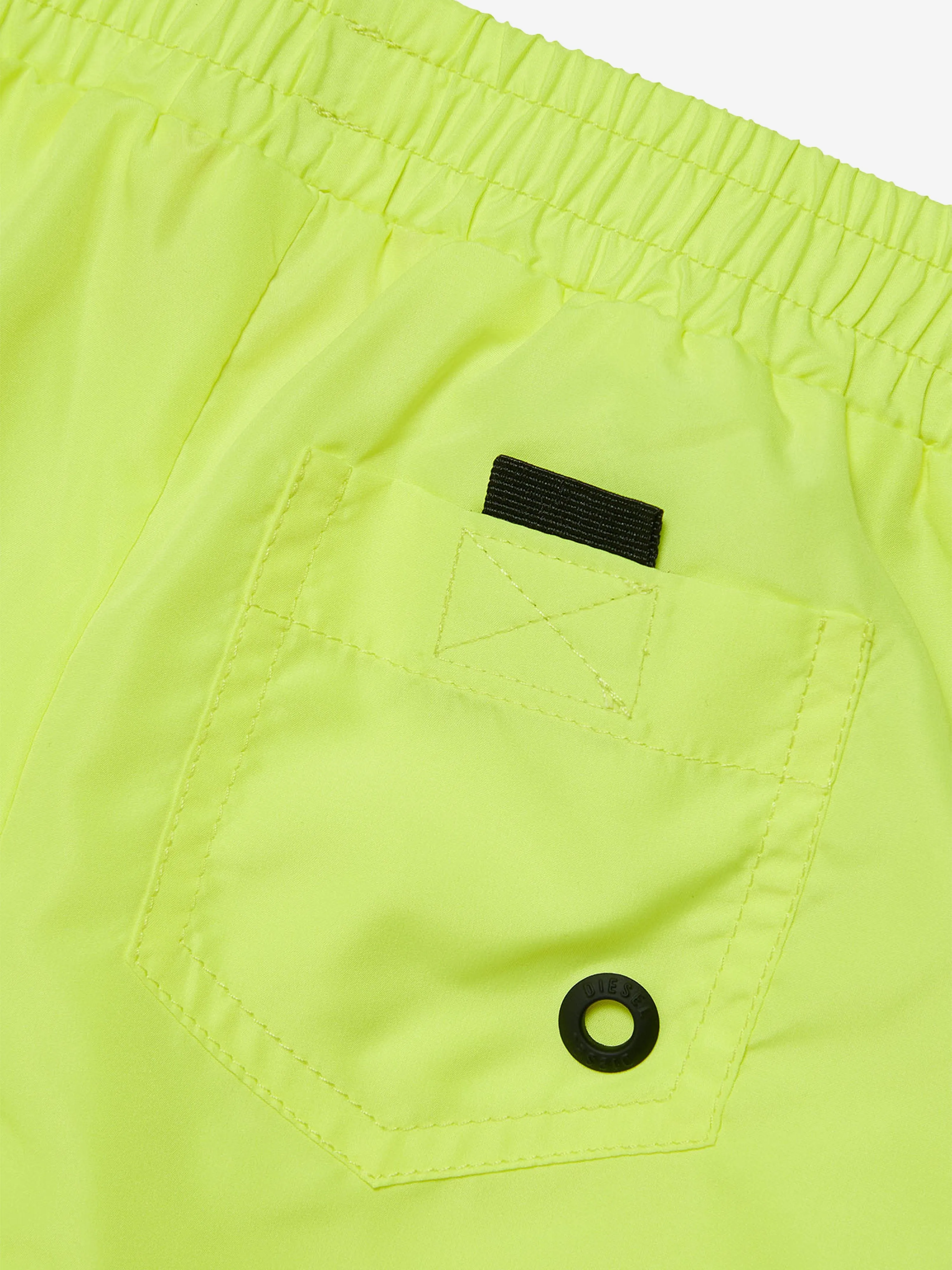 Diesel Baby Boys Logo Swim Shorts in Yellow