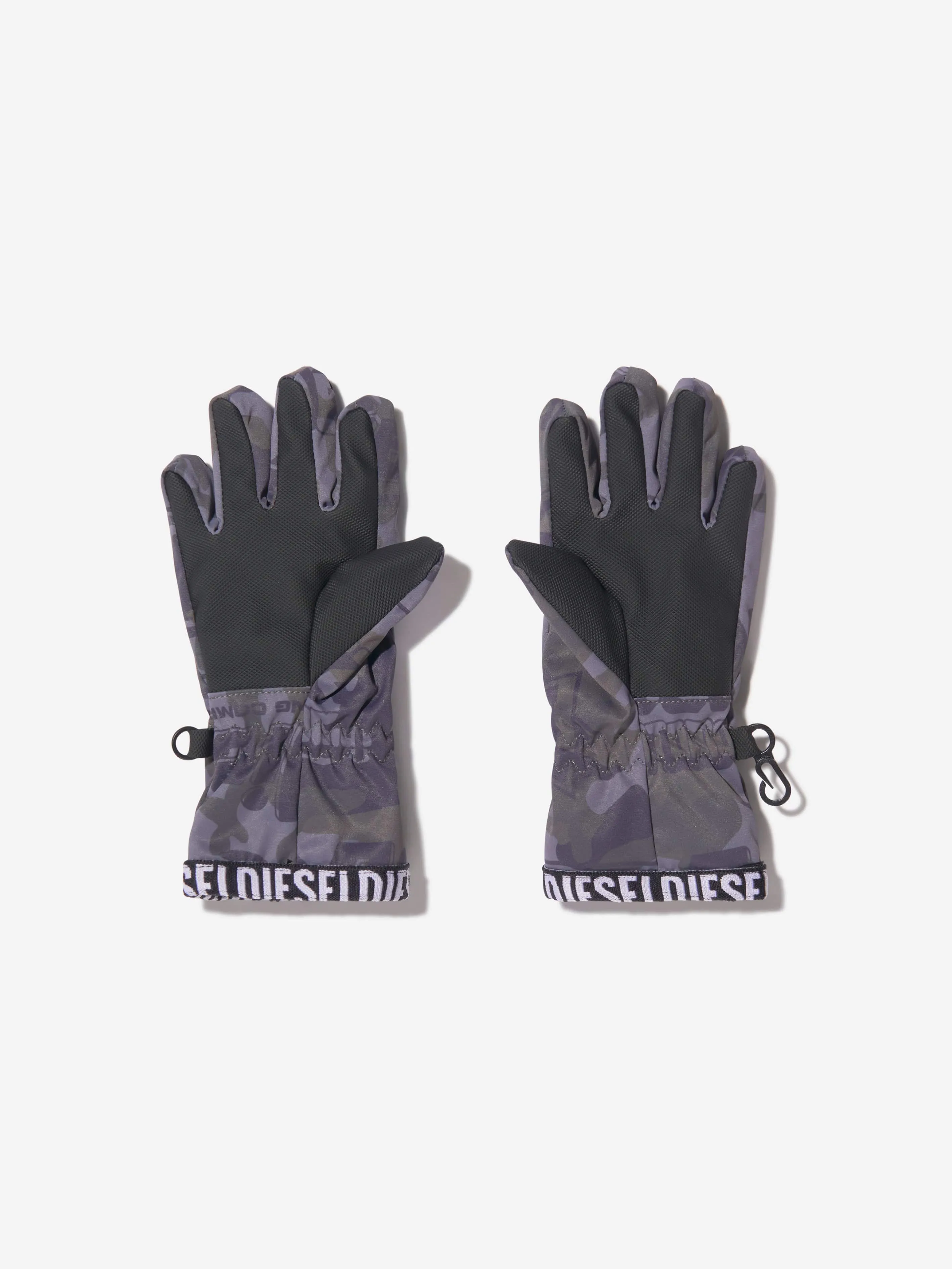 Diesel Boys Racing Print Ski Gloves