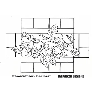 DiFranza Designs - Strawberry Box Brick Cover