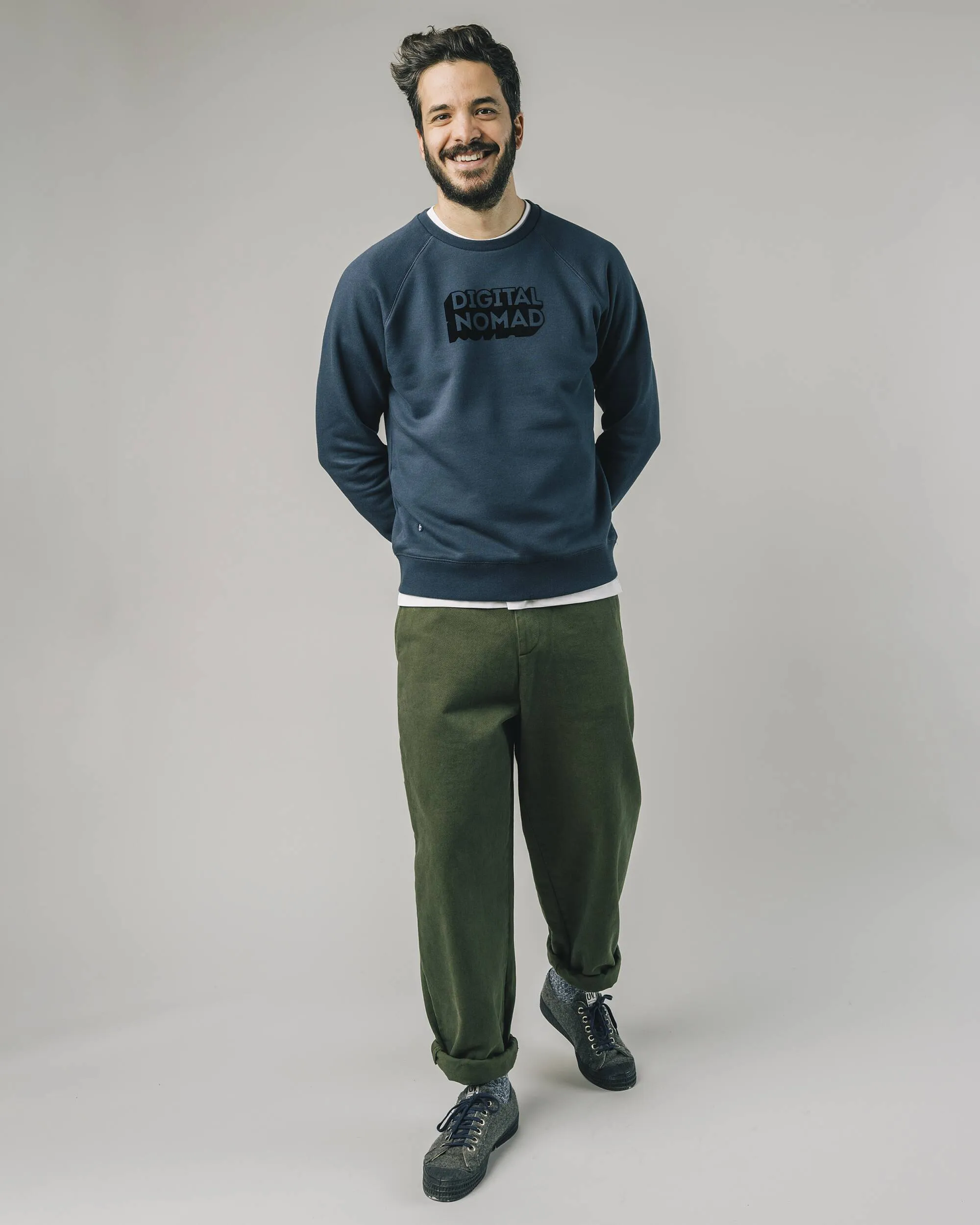 Digital Nomad Sweatshirt Indigo