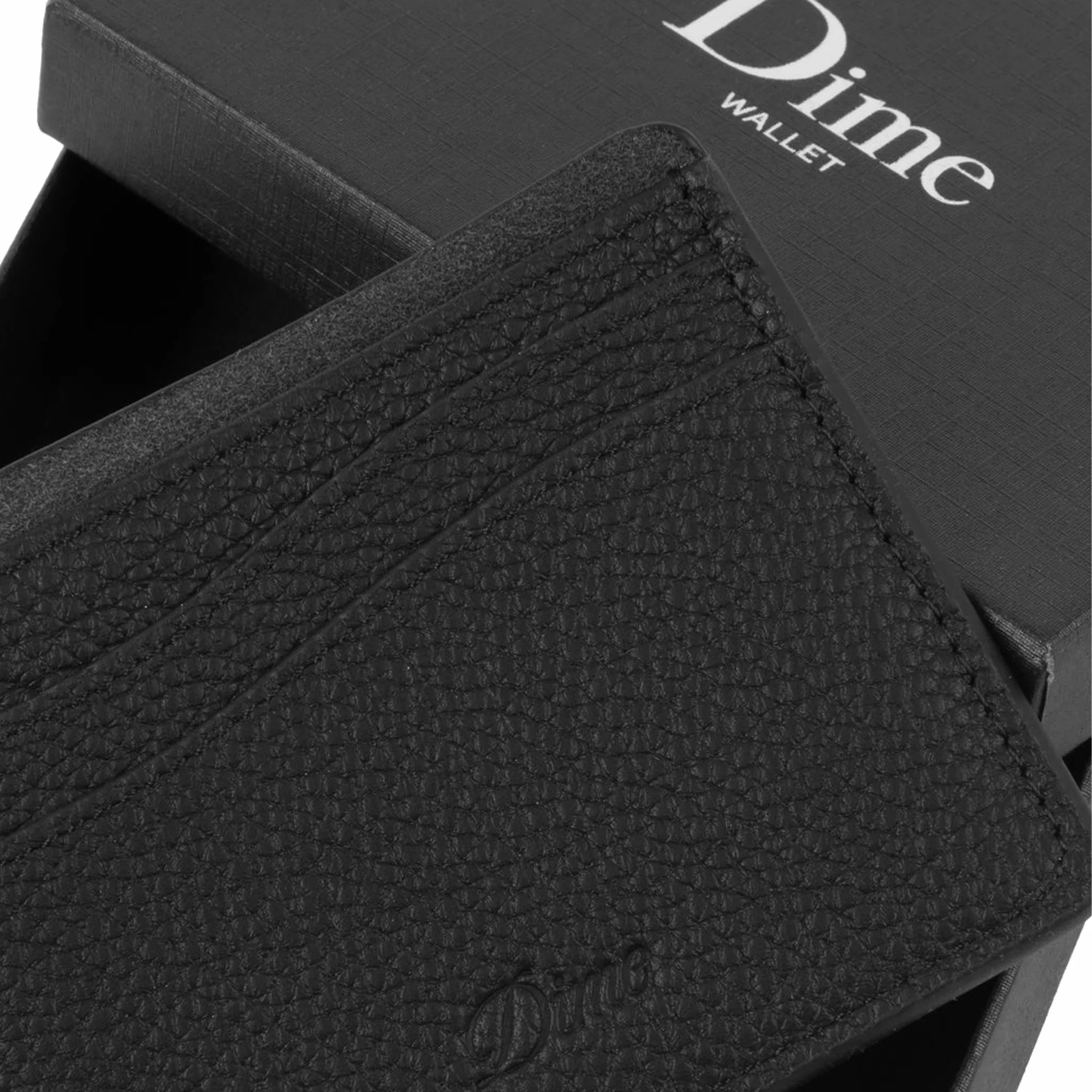 Dime Studded Bifold Wallet (Black)