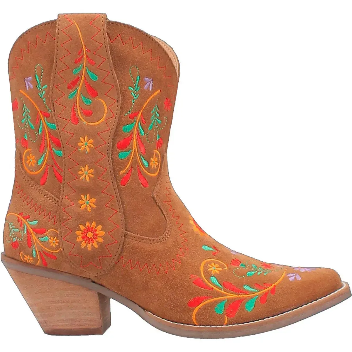 Dingo Sugar Bug - Women's Suede Leather Cowgirl Boot