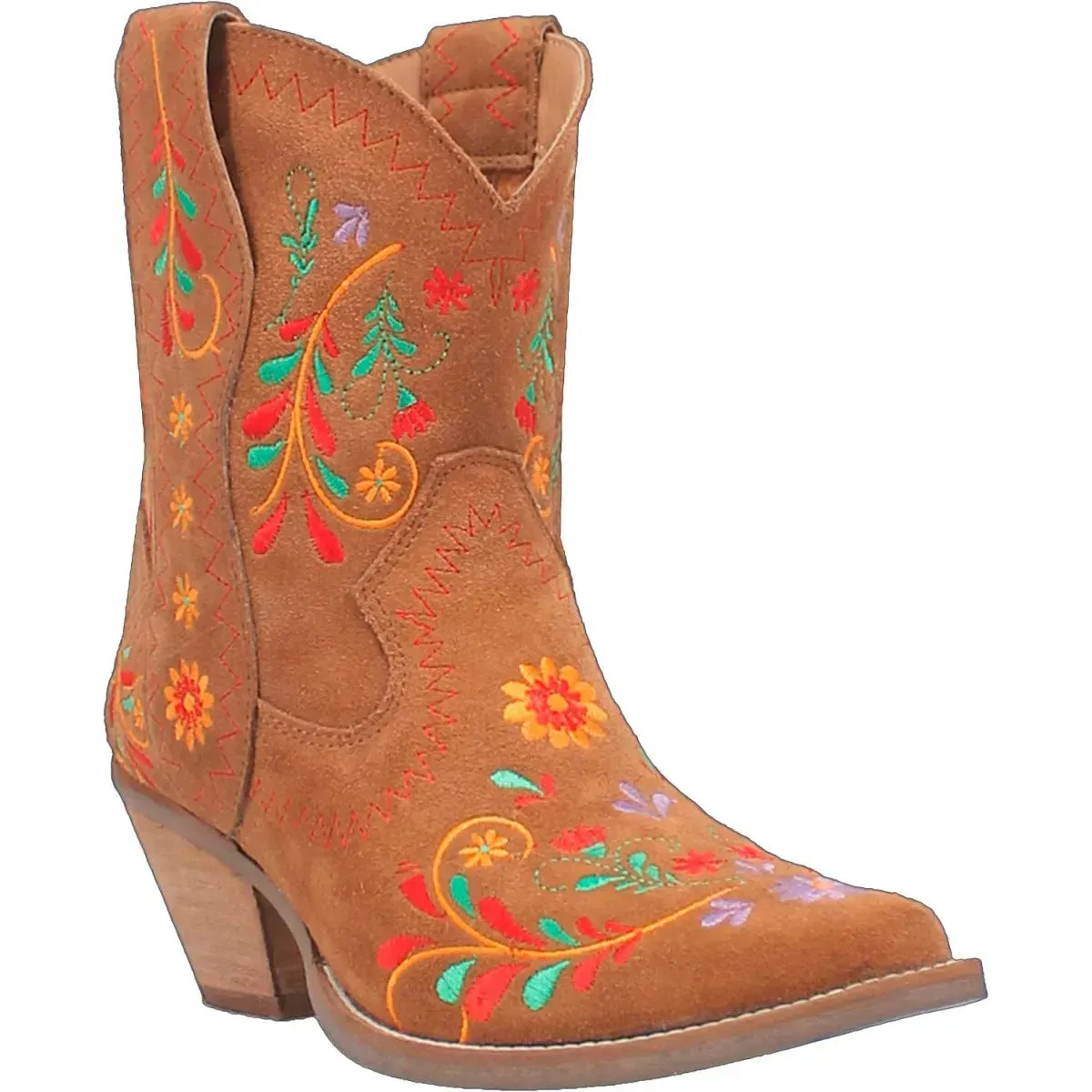 Dingo Sugar Bug - Women's Suede Leather Cowgirl Boot