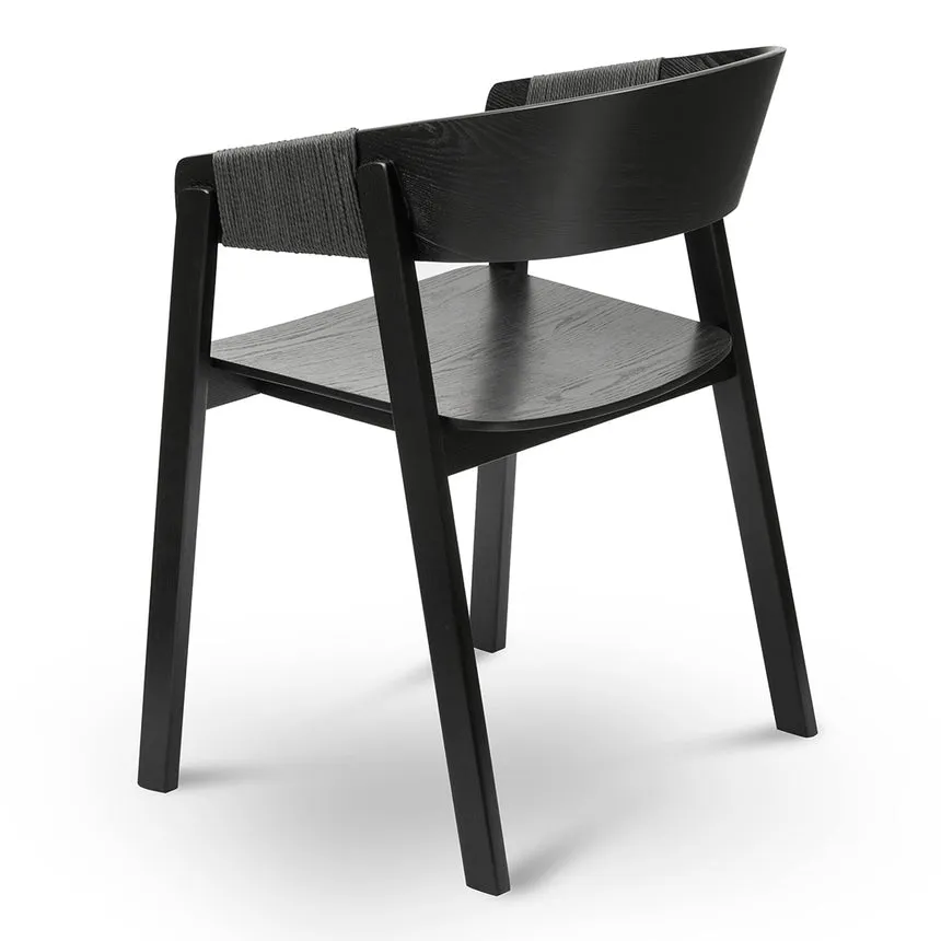 Dining Chair - Full Black (Set of 2)