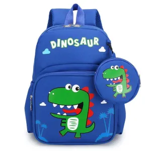 Dino Backpack - Dark Blue