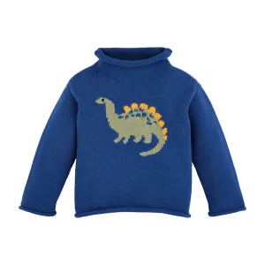 DINO ROLLNECK TODDLER SWEATER BY MUD PIE