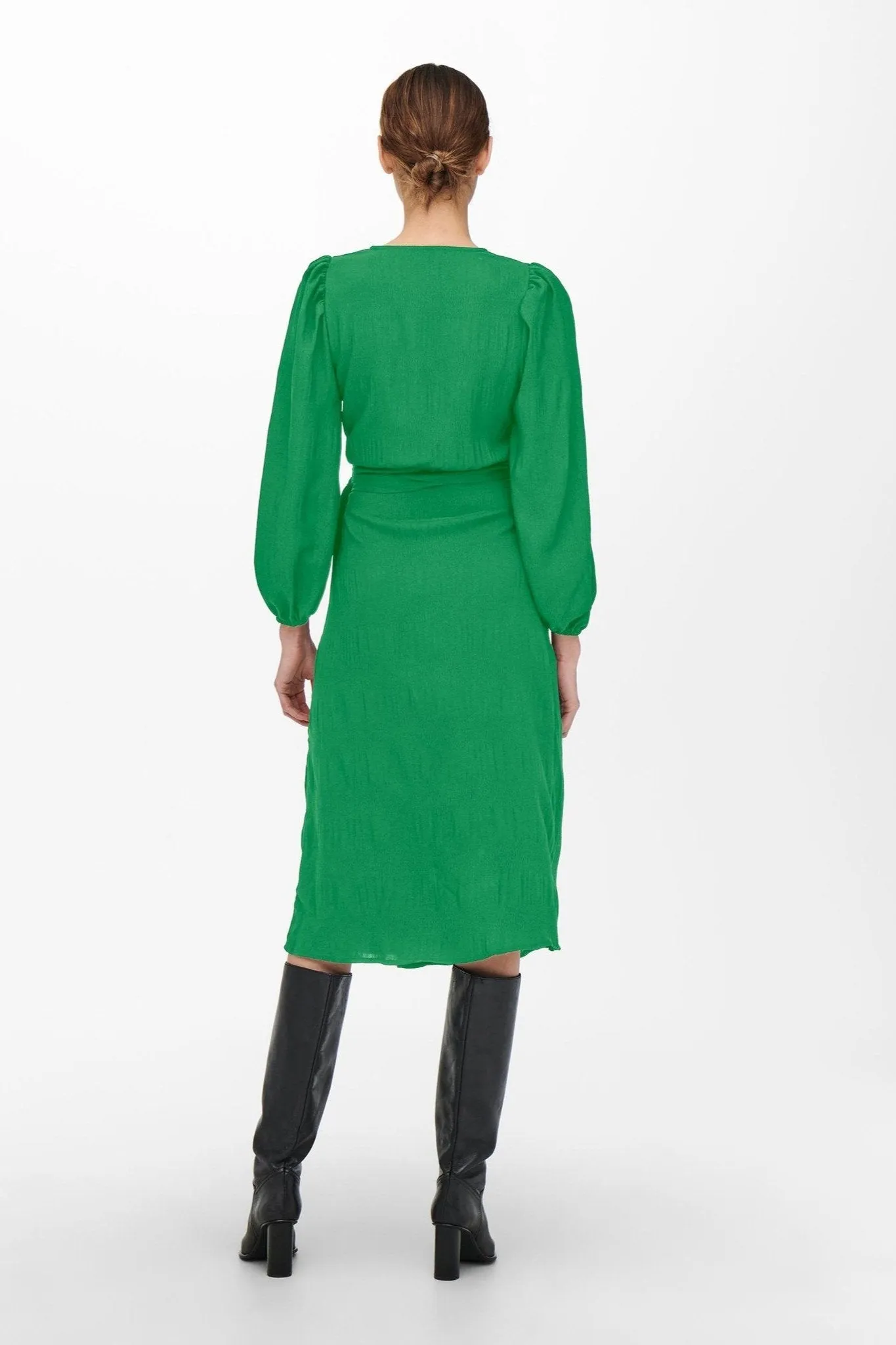 Dion Wrap Dress - Green