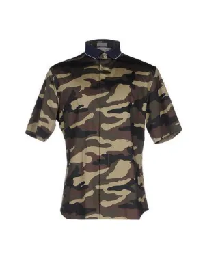 Dior Homme Man Shirt Military green 16 inches-neck