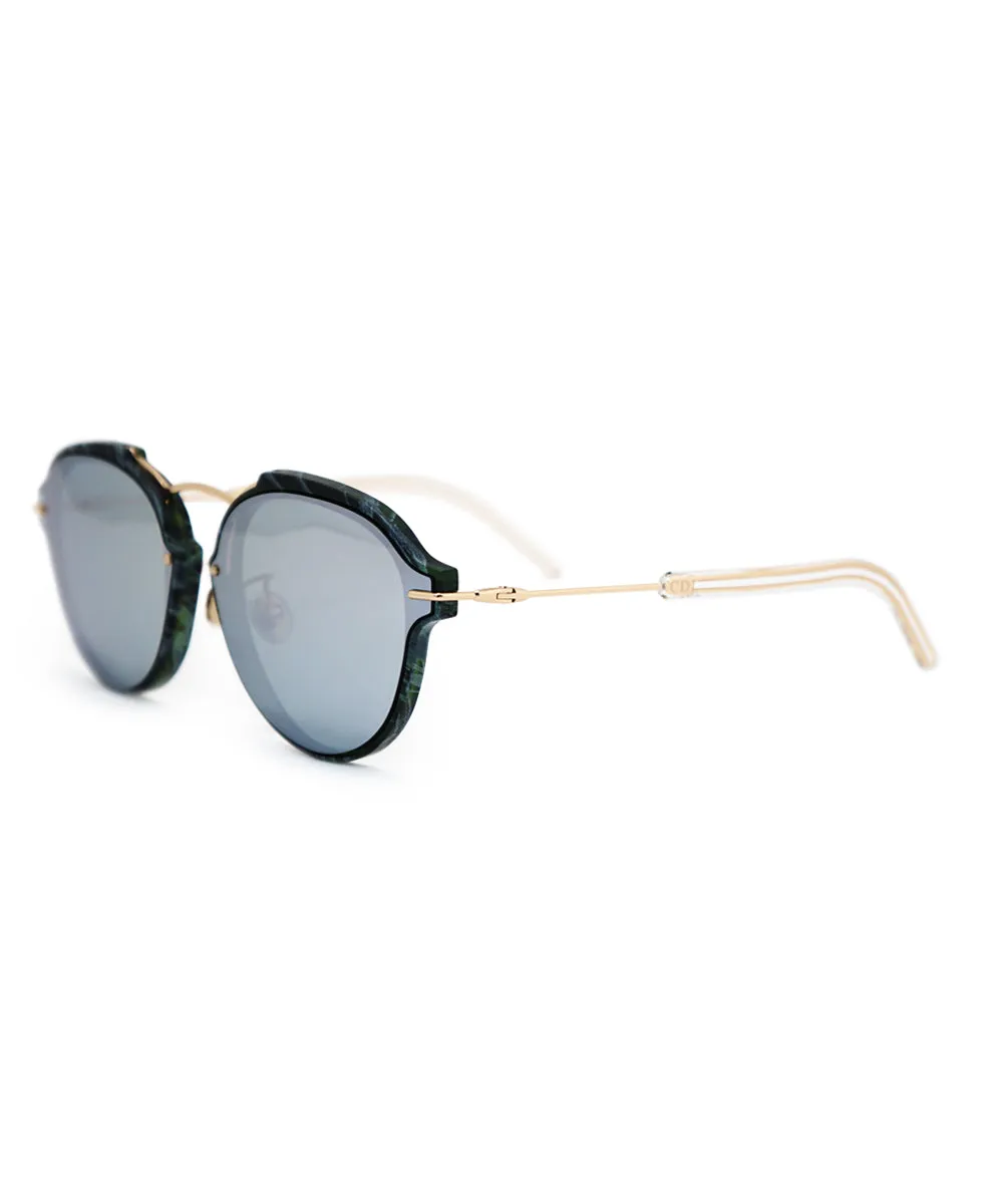 Dior Round Sunglasses Eclat GC1DC 60