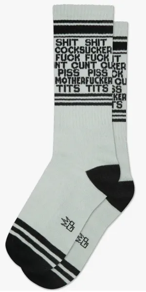 Dirty Words Crew Sock ^