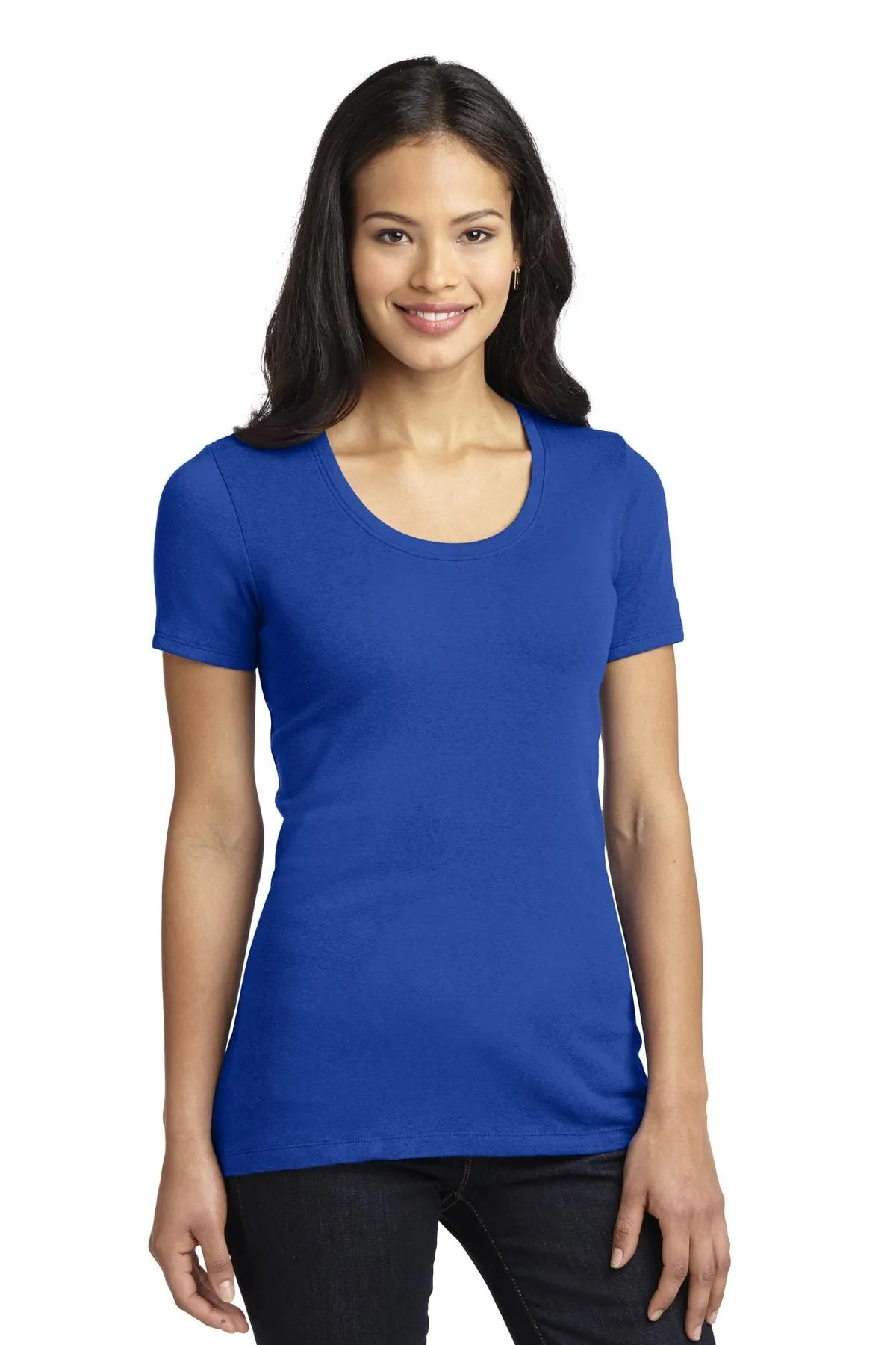 DISCONTINUED  Port Authority ®  Ladies Concept Stretch Scoop Tee. LM1006