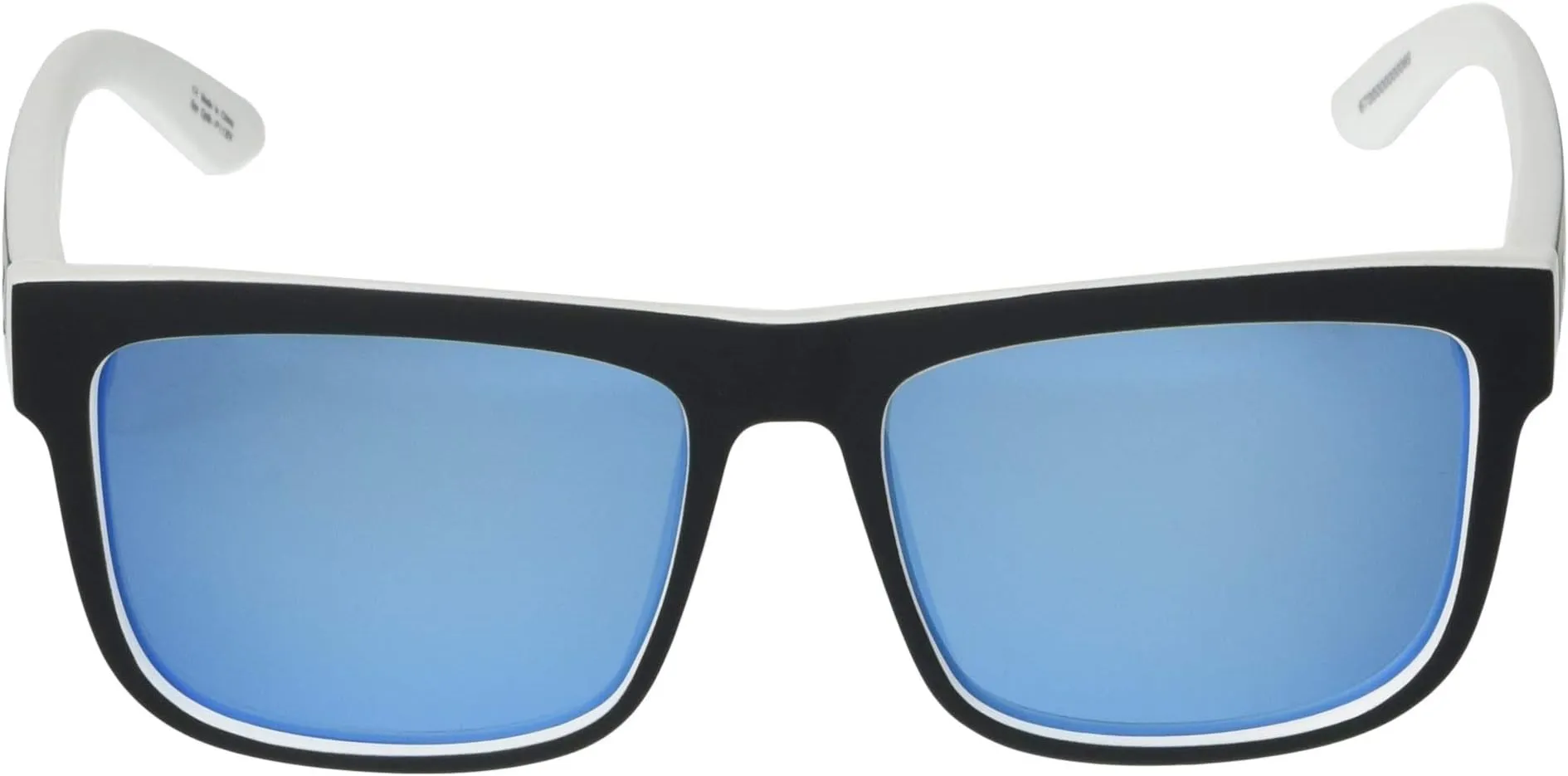 Discord Spy Optic Sunglasses, Whitewall/HD Plus Gray Green Polar/Light Blue Spectra Mirror