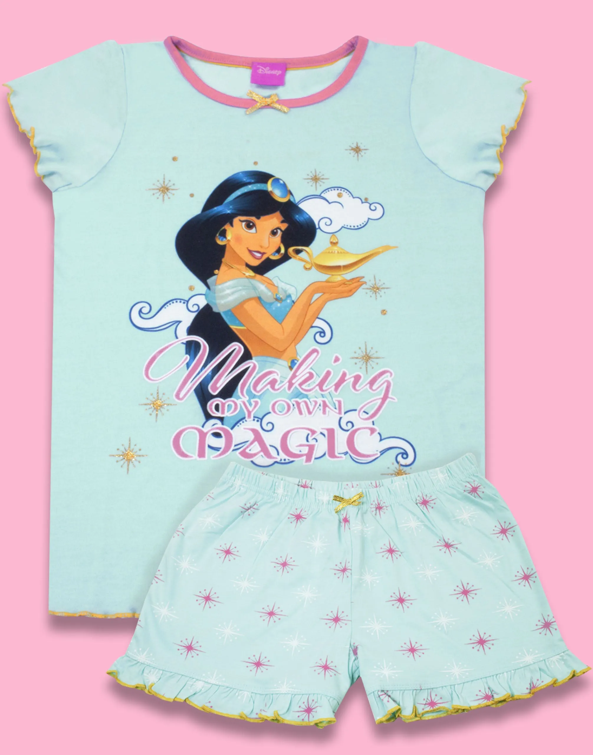 Disney Aladdin Princess Jasmine Girl's Short Pyjamas