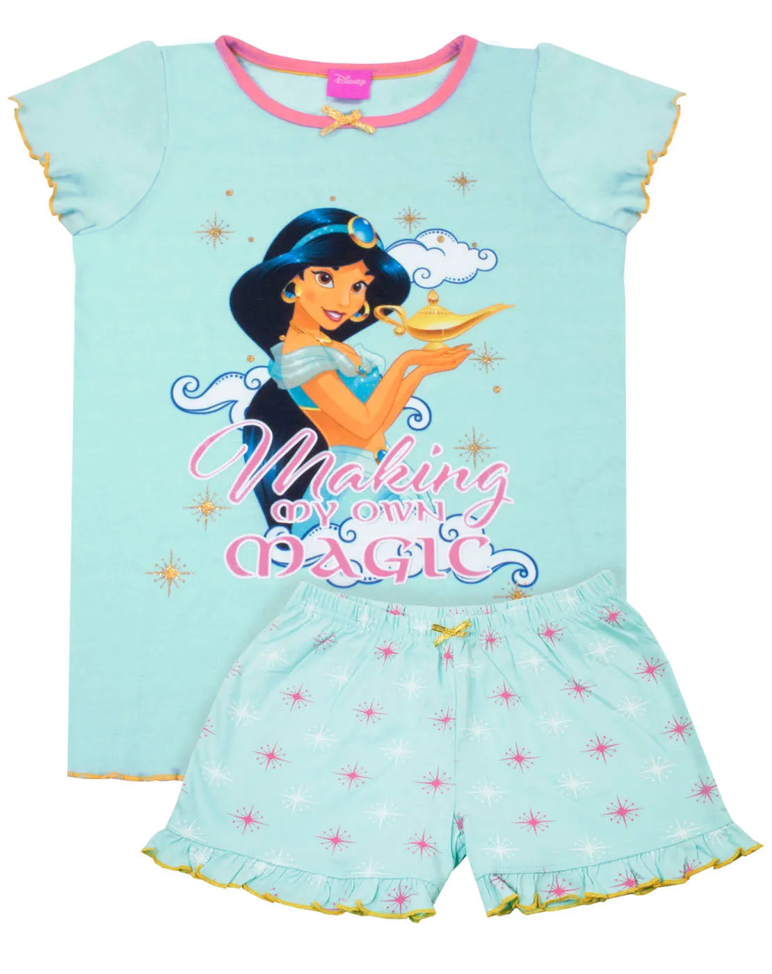 Disney Aladdin Princess Jasmine Girl's Short Pyjamas