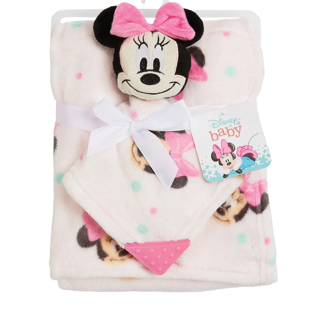 Disney Baby Blanket and Lovey - Minnie Mouse