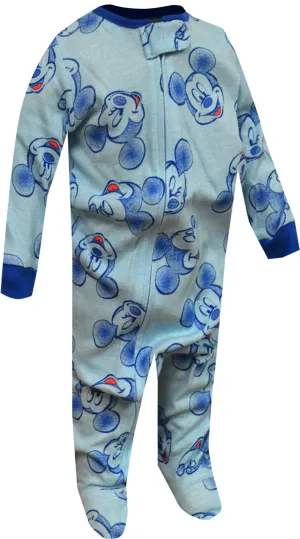 Disney Baby Mickey Mouse Cotton Infant One Piece Sleeper