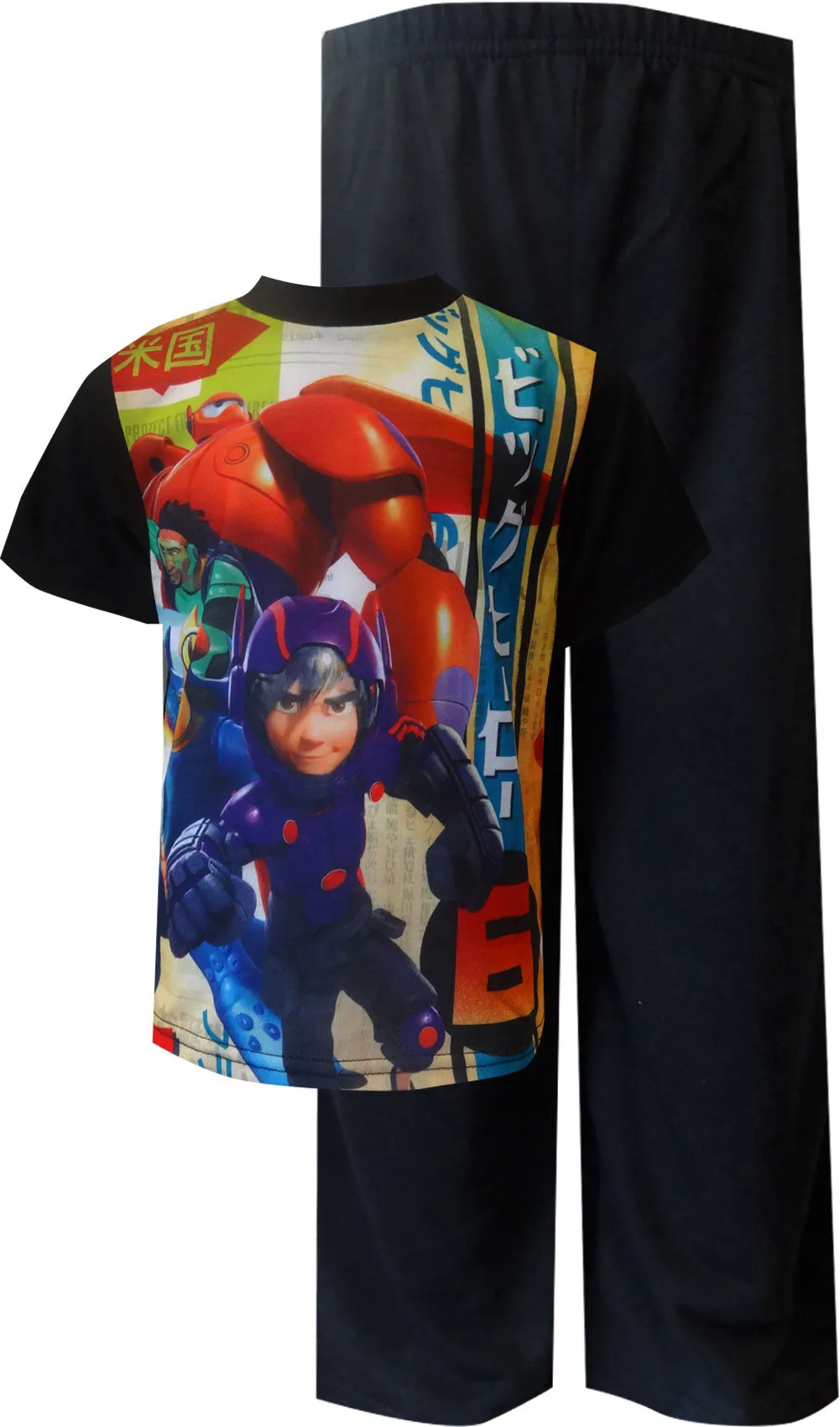 Disney Big Hero 6 Movie Hiro and Wasabi Pajama