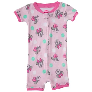 Disney Classic Minnie Mouse Short Sleeve Onesie Romper