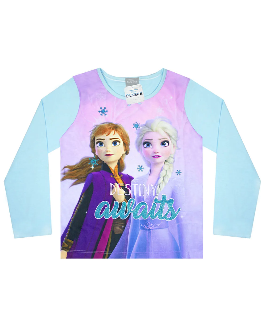 Disney Frozen 2 Elsa And Anna "Destiny Awaits" Girls Pyjamas