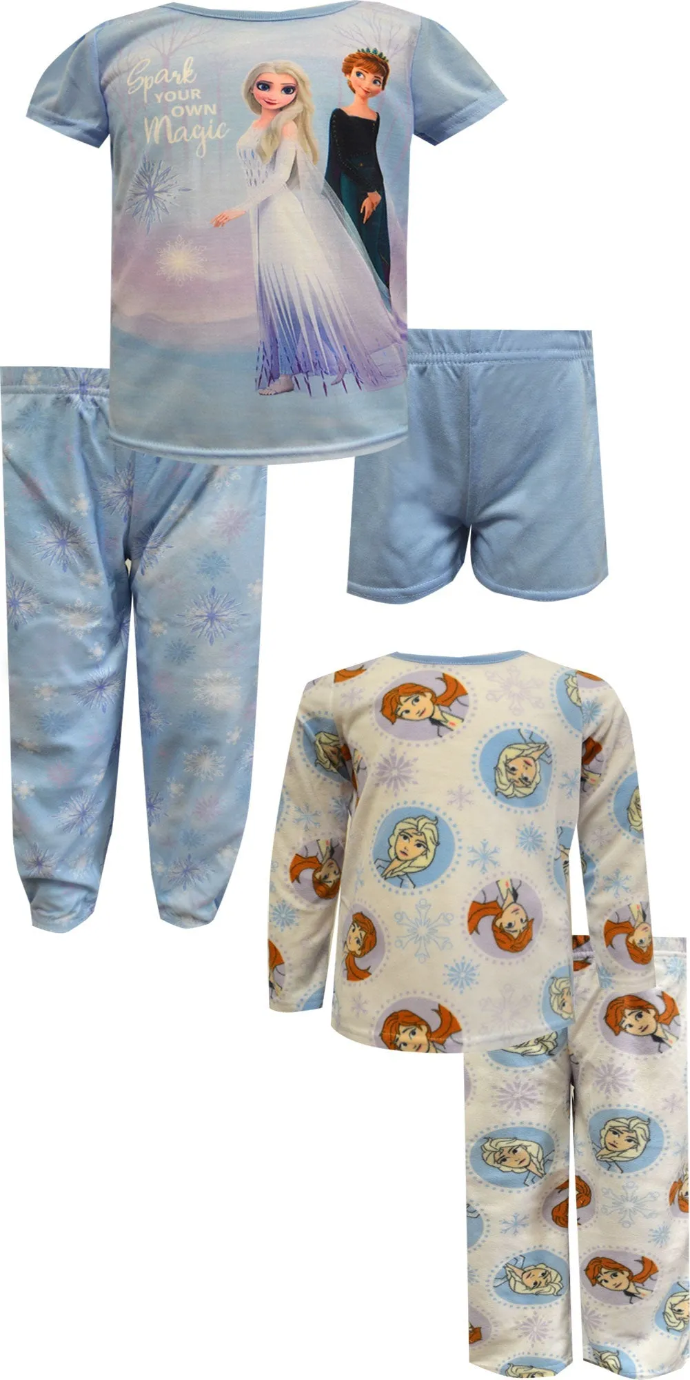 Disney Frozen Spark Your Own Magic 5 Piece Pajama Set