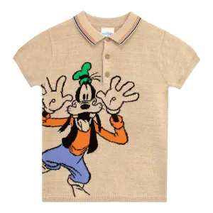 Disney Goofy Knitted Polo Shirt