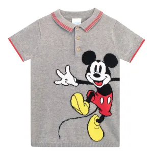 Disney Mickey Mouse Knitted Polo Shirt