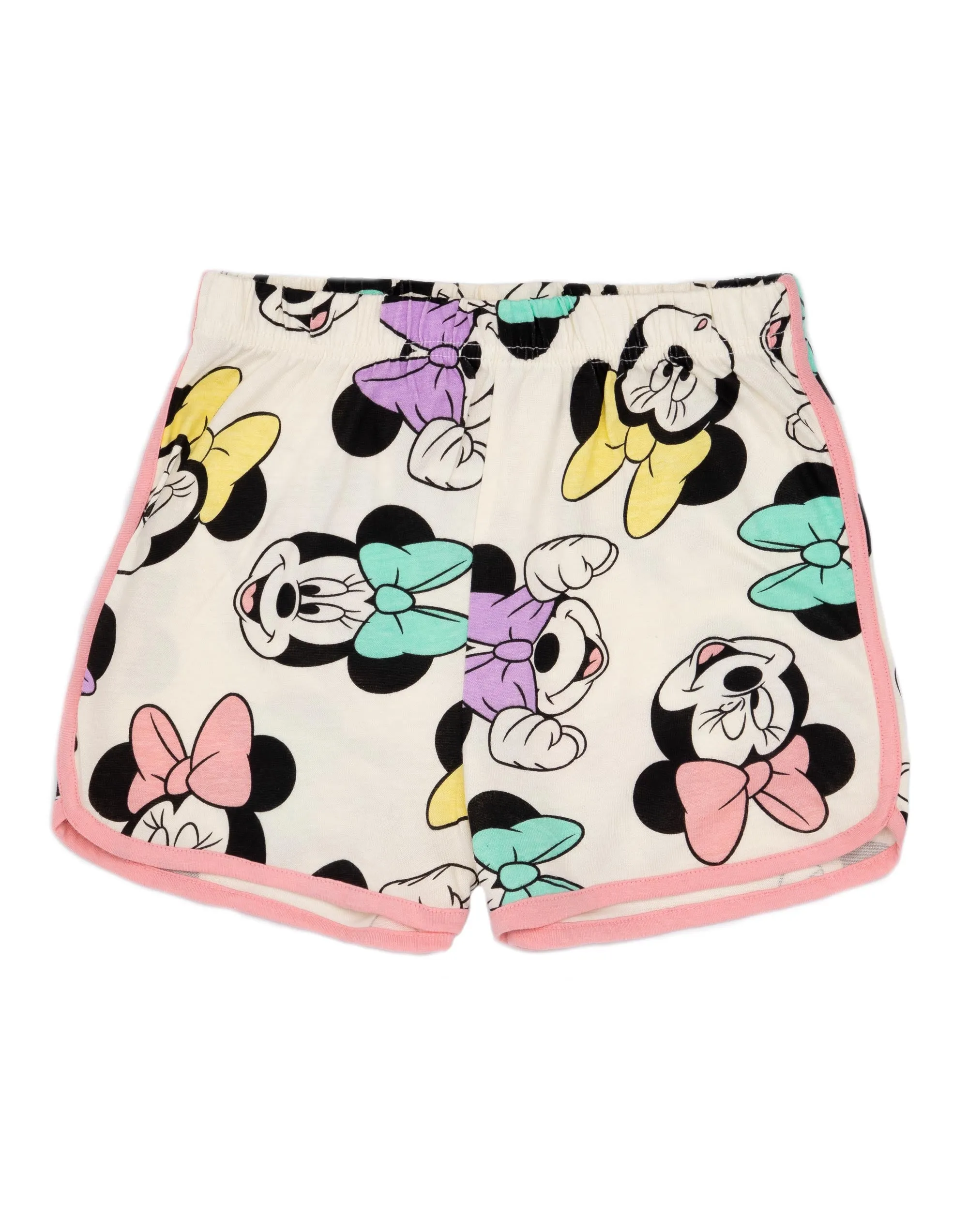 Disney Minnie Mouse Girls T-Shirt and Shorts Pyjama Set