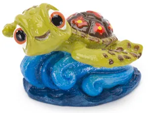 Disney Squirt Aquarium Statue Green, Brown, Blue - 1.25in