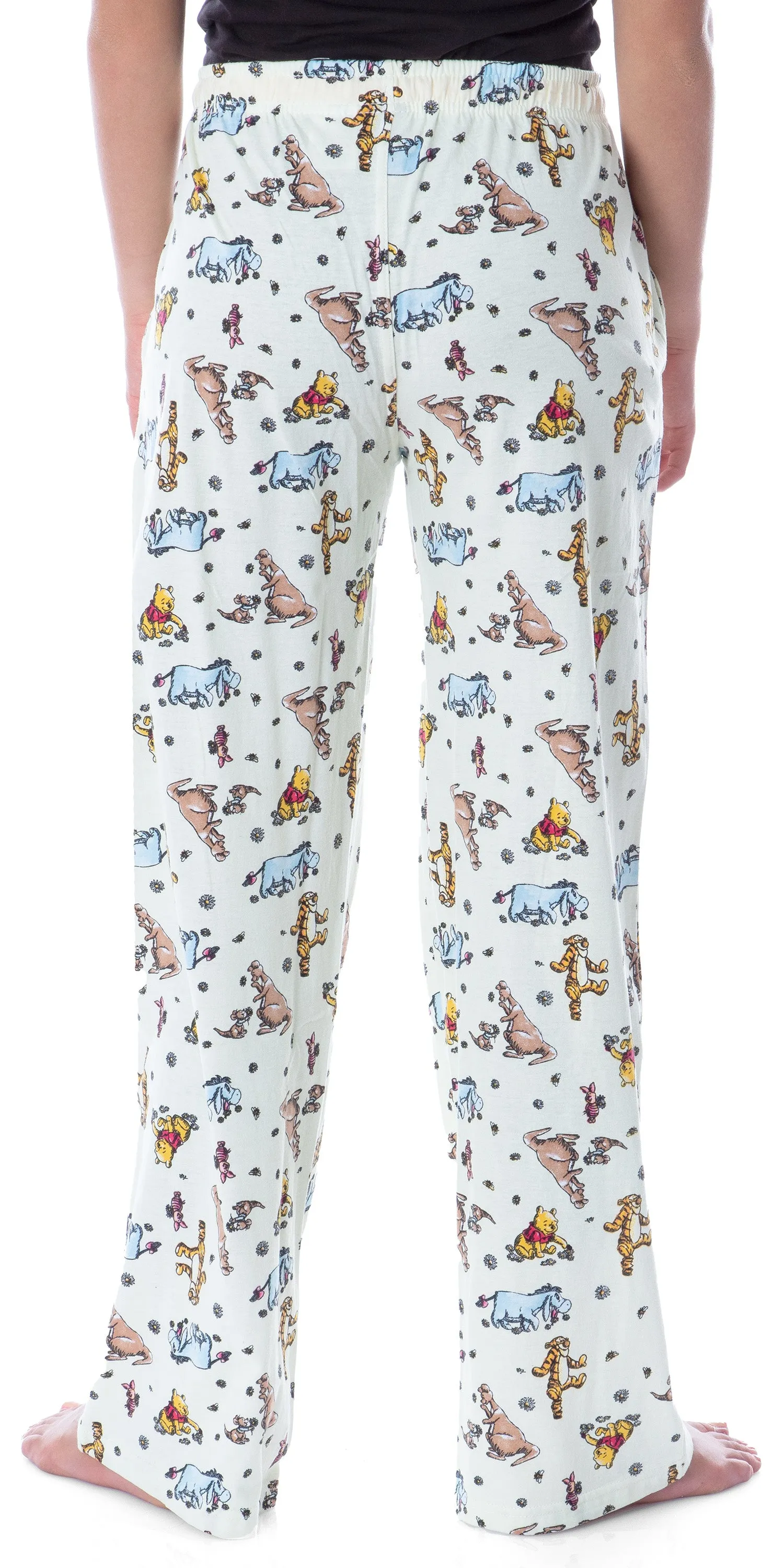 Disney Winnie The Pooh Women's Classic Character Art Loungewear Pajama Pants