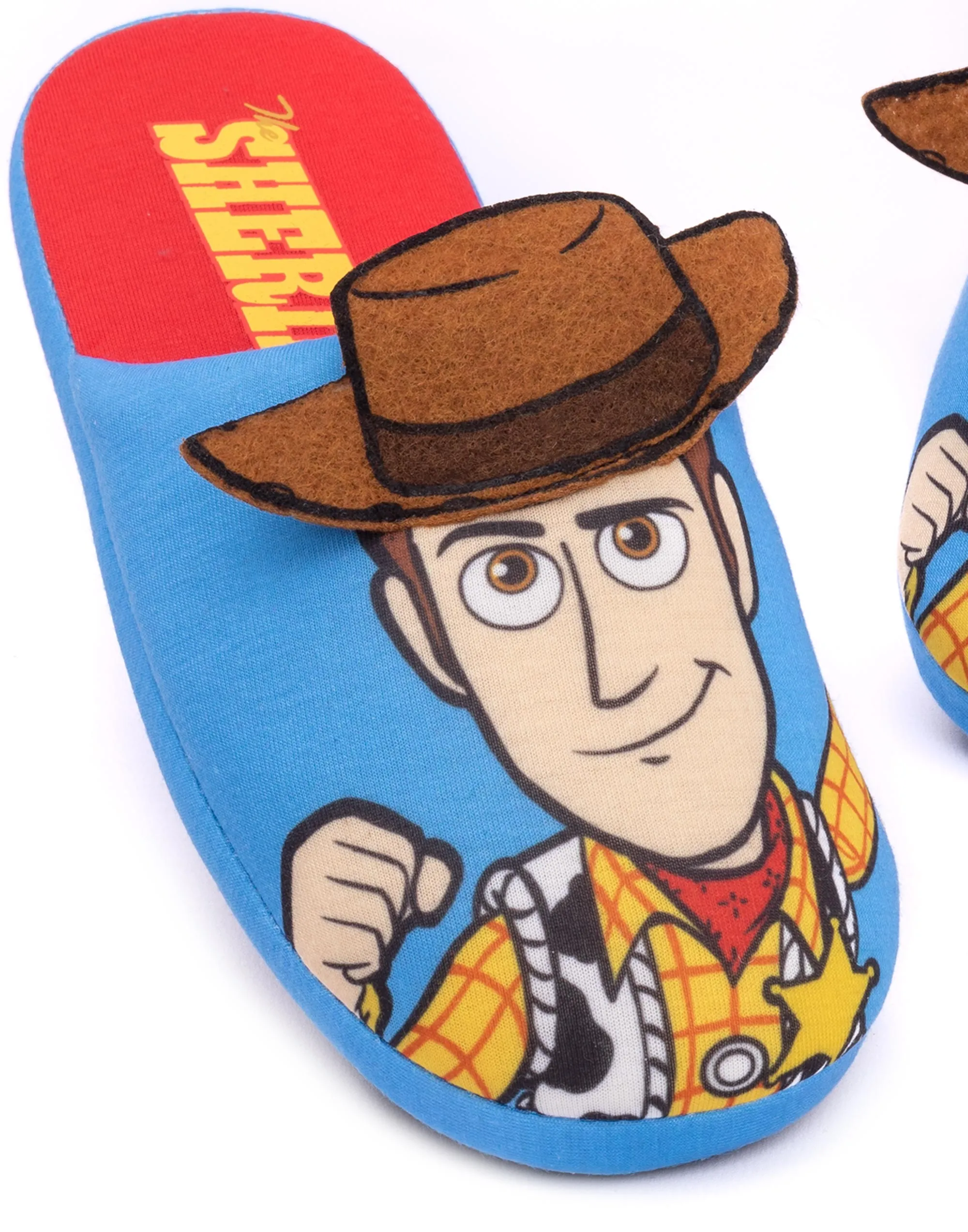 Disney Woody Boys Blue 3D Slippers