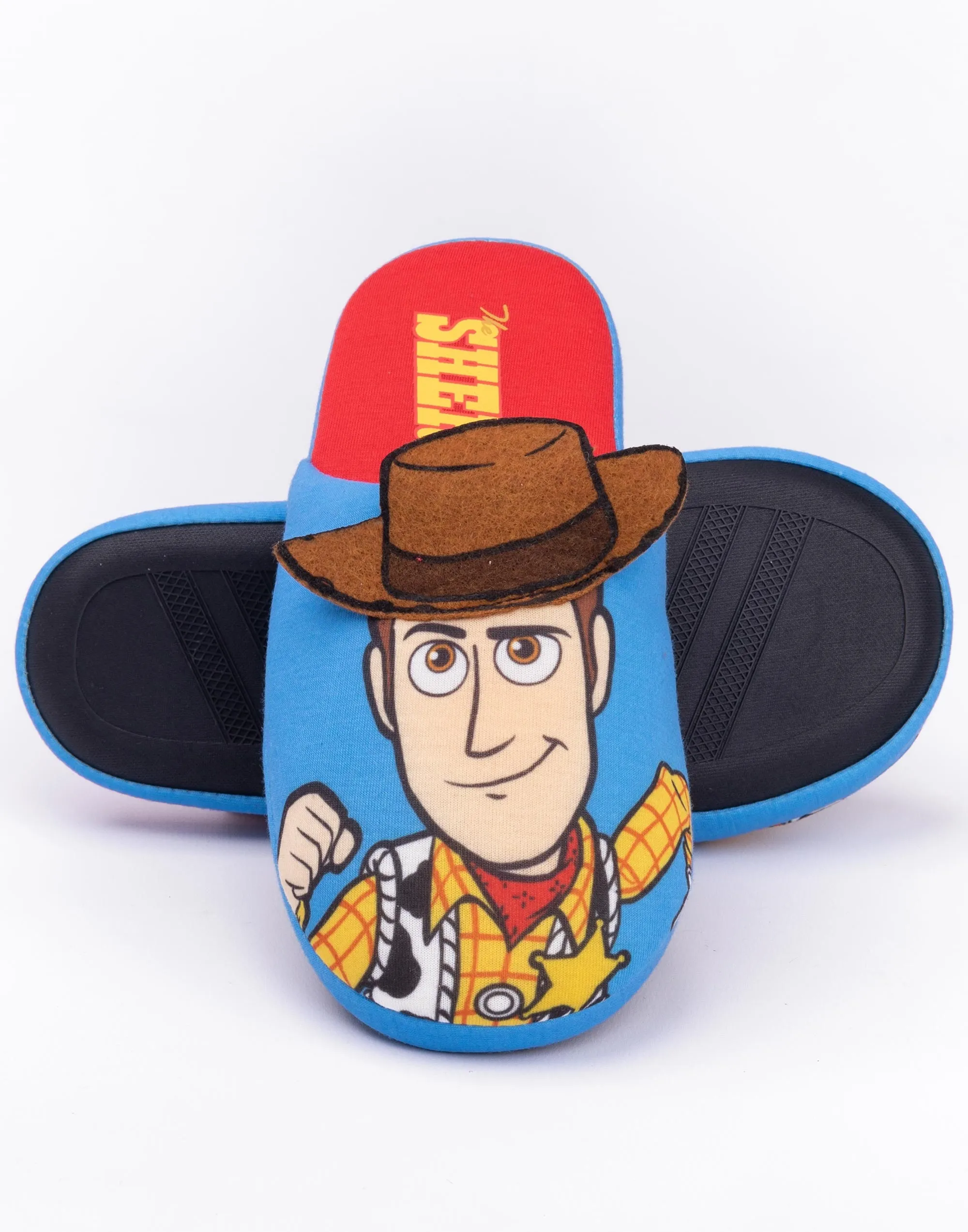 Disney Woody Boys Blue 3D Slippers