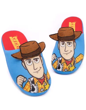 Disney Woody Boys Blue 3D Slippers