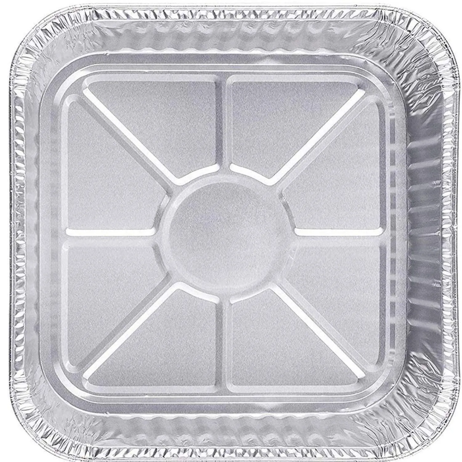 Disposable Aluminum 8" Square shallow Cake Baking Pan