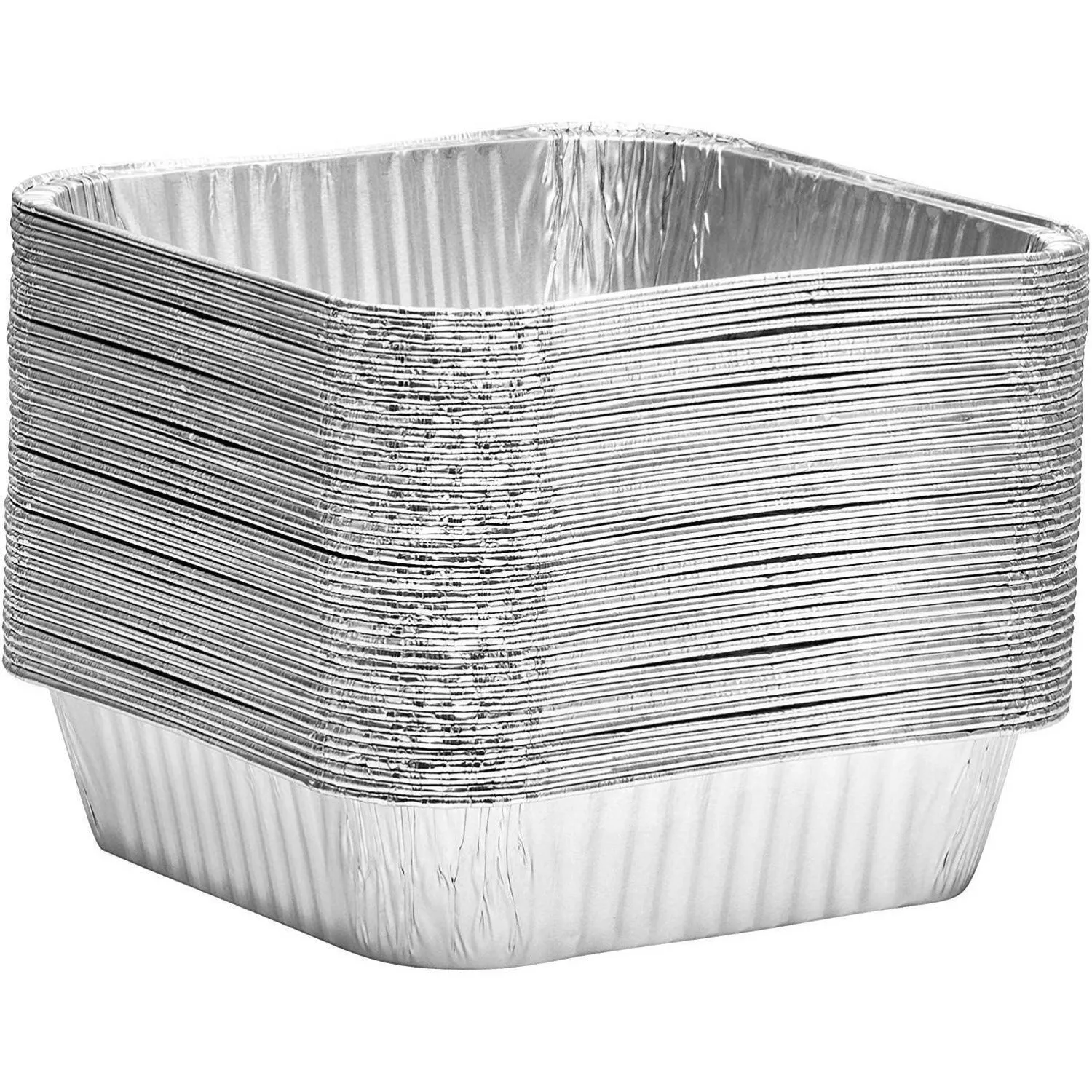 Disposable Aluminum 9" Square Cake Baking Pan