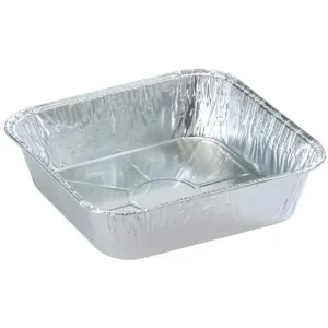 Disposable Aluminum 9" Square Cake Baking Pan