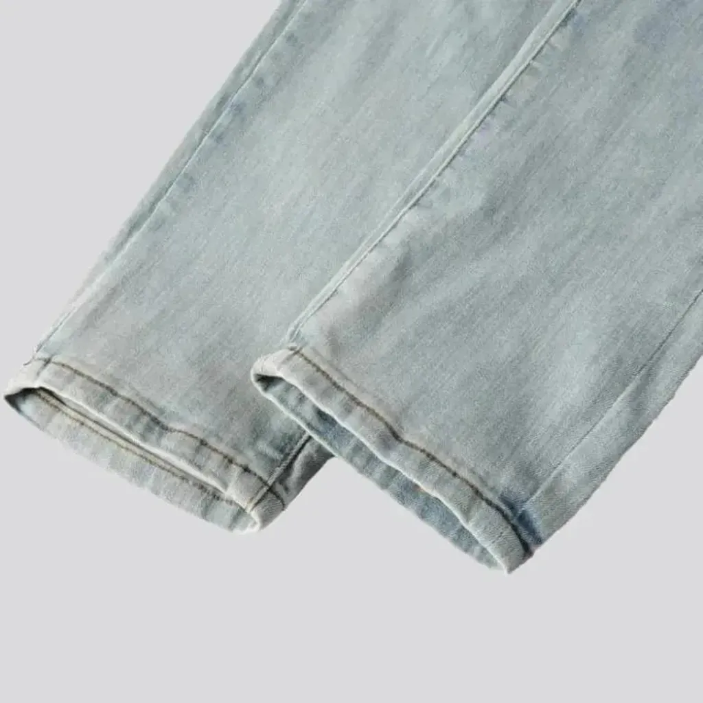 Distressed skinny jeans
 for men