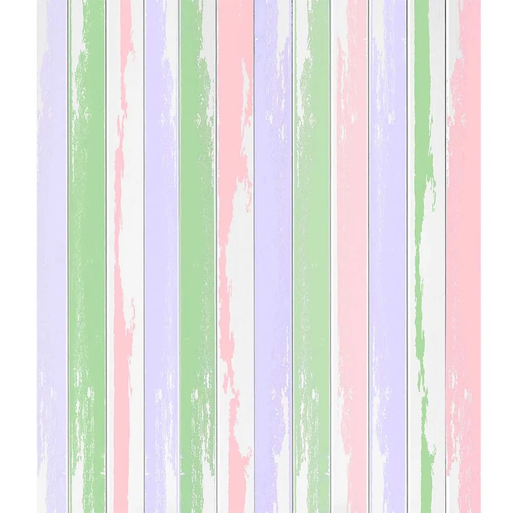 Distressed Spring Planks Printed Backdrop