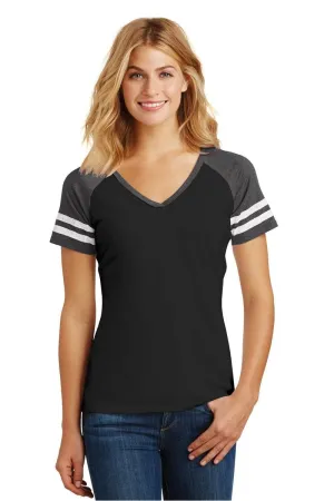 District DM476: Women's Game V-Neck Tee