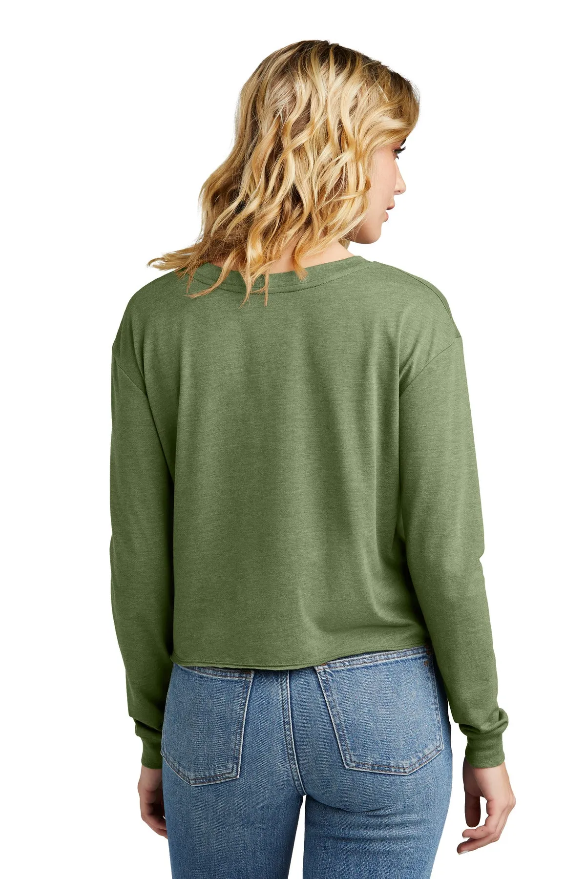 District Women's Perfect Tri Midi Long Sleeve Tee DT141