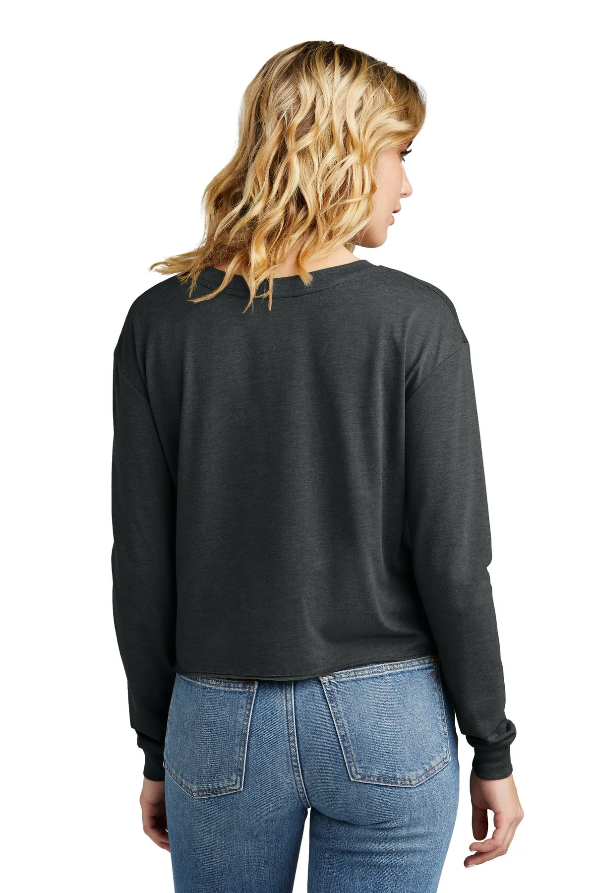 District Women's Perfect Tri Midi Long Sleeve Tee DT141