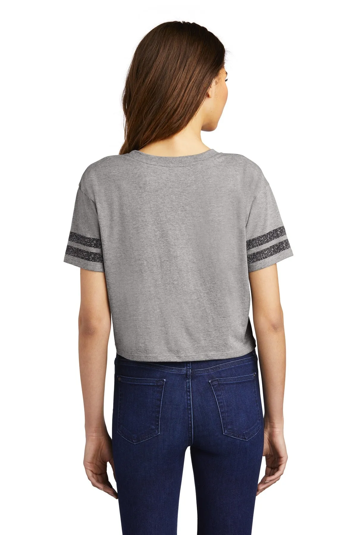 District  Women's Scorecard Crop Tee DT488