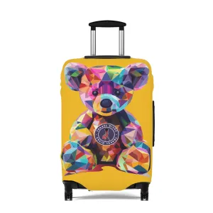 Diva Bear Yellow Luggage Cover