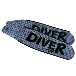 DiveR Grey Long Blade Fins