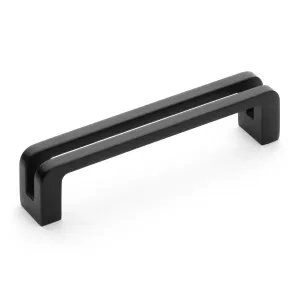 Diversa Limited Edition Matte Black 3-3/4" (96mm) Reveal Cabinet Drawer Pull