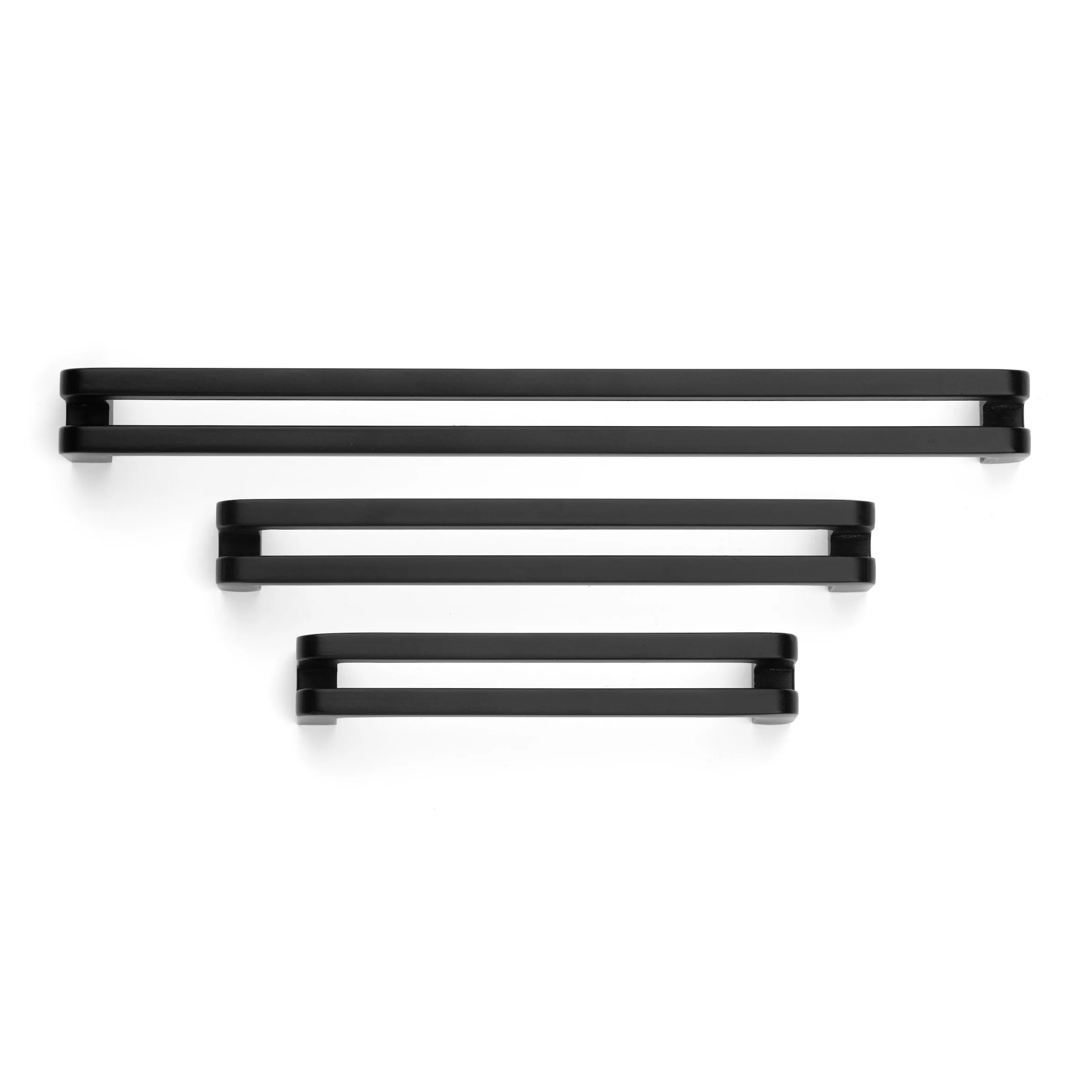 Diversa Limited Edition Matte Black 5" (128mm) Reveal Cabinet Drawer Pull - 10 PACK