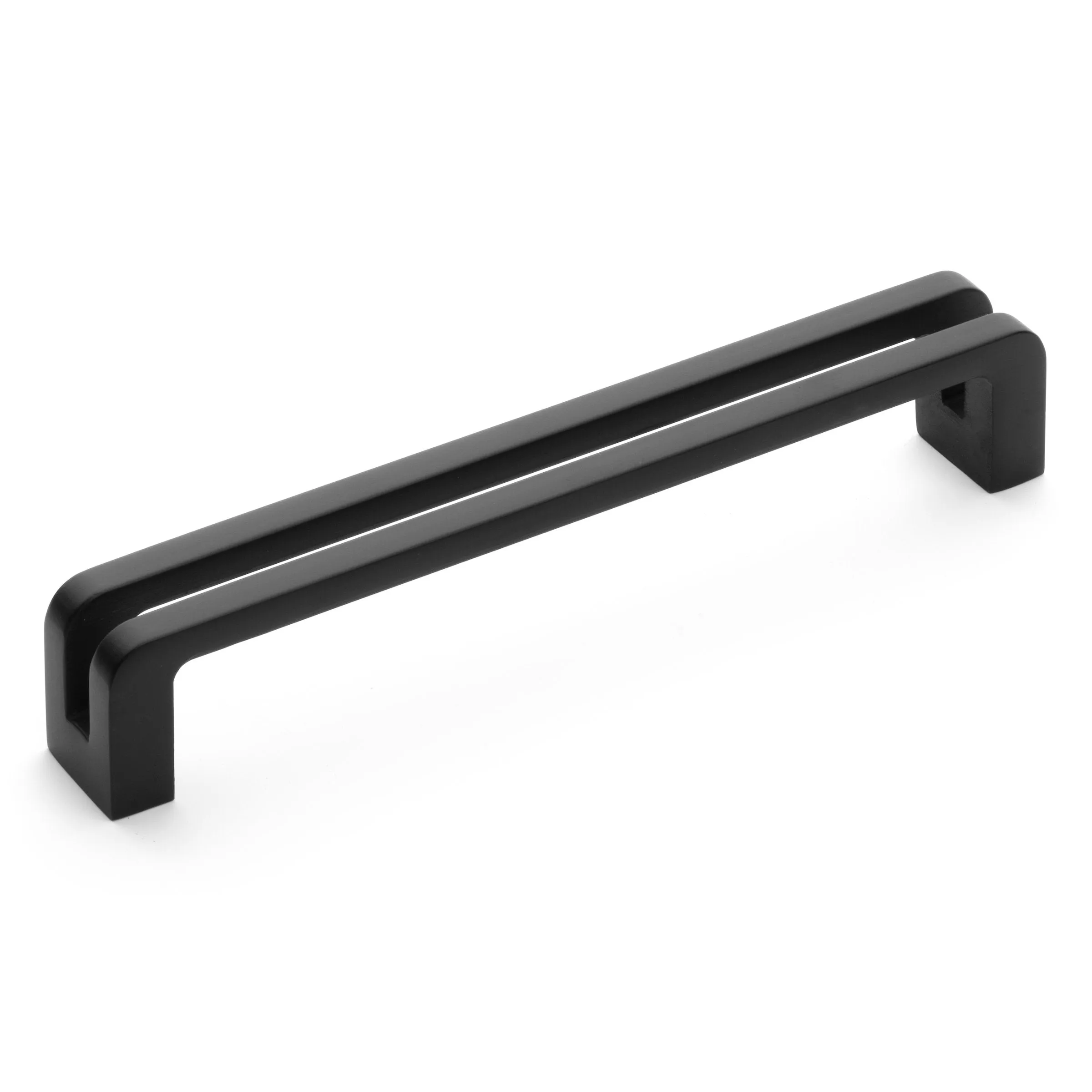 Diversa Limited Edition Matte Black 5" (128mm) Reveal Cabinet Drawer Pull - 10 PACK