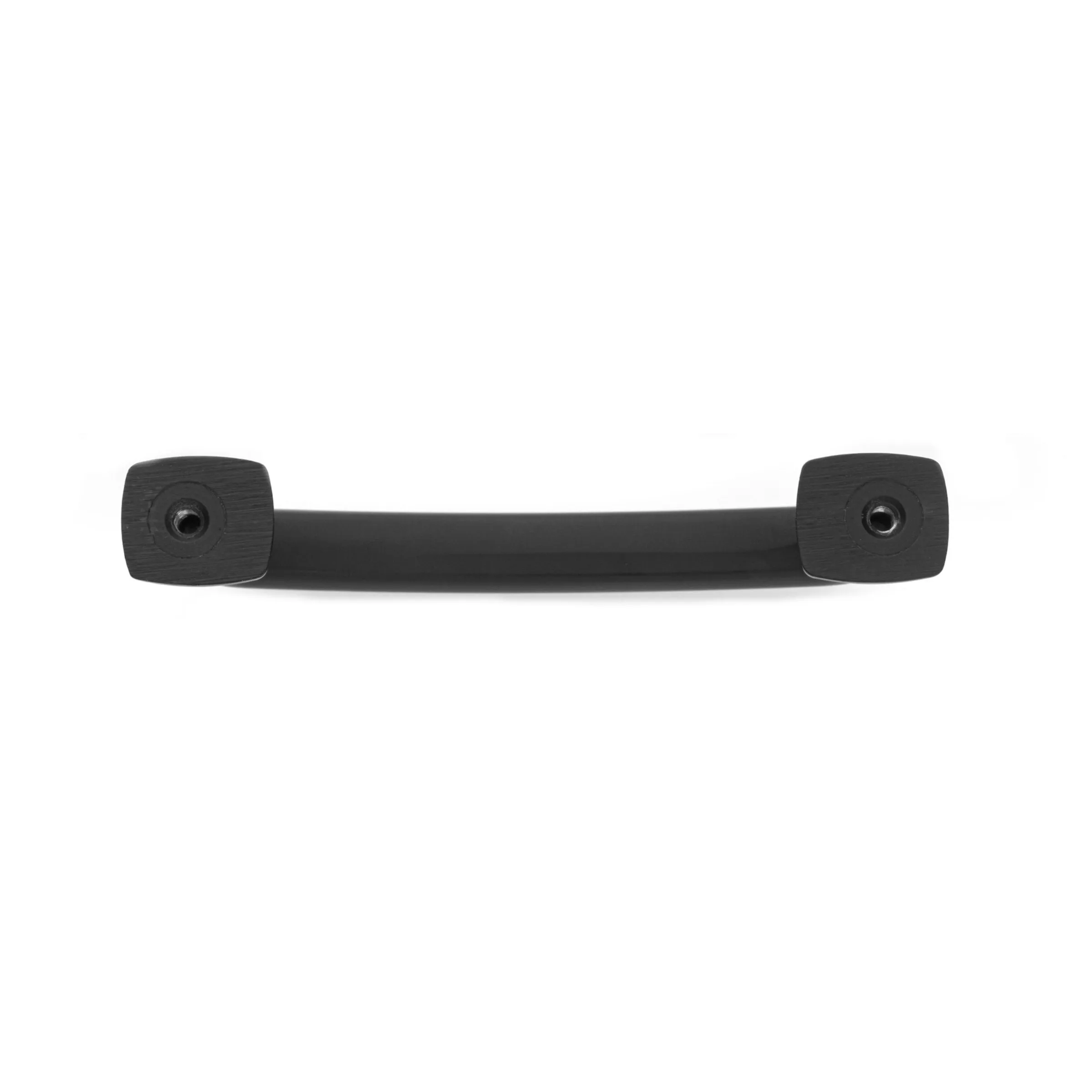 Diversa Matte Black Trinity 3-3/4" (96mm) Cabinet Drawer Pull - 10 PACK