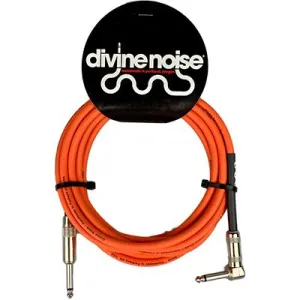 DIVINE NOISE Straight Cable - 15ft ST-RA - ORANGE