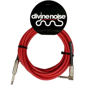 DIVINE NOISE Straight Cable - 20ft ST-RA - RED